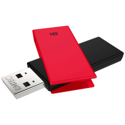Emtec - Usb 2.0 - C350 - 16 GB - Rosso