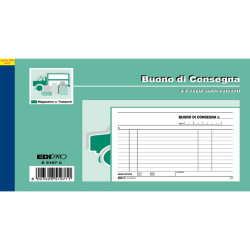 Blocco buoni di consegna - 50/50 fogli ricalcanti - 12 x 17,5cm - Edipro