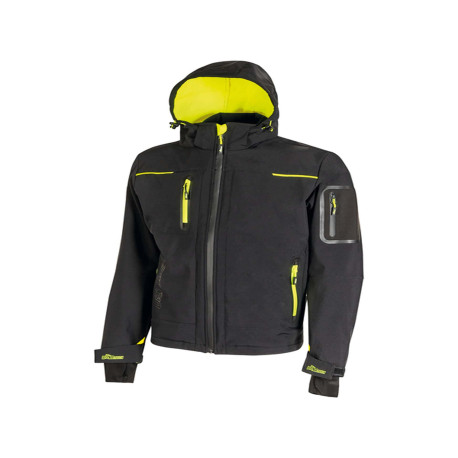 Giacca da lavoro Space - taglia L - nero/giallo - U-Power