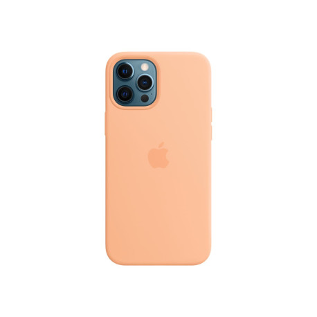 Apple - Copertura protettiva per cellulare - con MagSafe - silicone - cantalupo - per iPhone 12 Pro Max