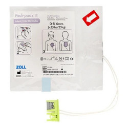 Elettrodi Pediatrici Defibrillatore Zoll Medical AED Plus / Pro Piastre Dura 1,5 anni 8900-0810-01