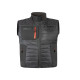 Gilet Wall - taglia L - PL - grigio/arancio - U-Power