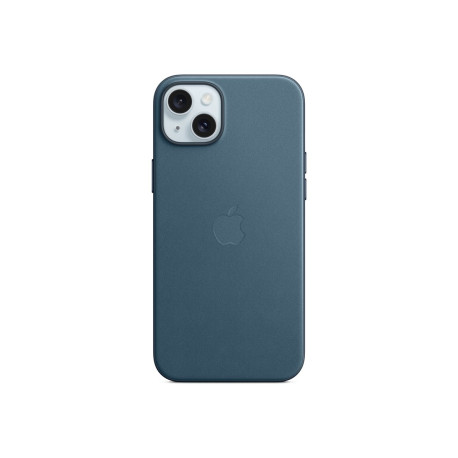 Apple - Cover per cellulare - Compatibilità MagSafe - microtwill - blu Pacifico - per iPhone 15 Plus