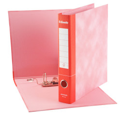 Registratore Essentials G74 - dorso 5 cm - protocollo 23 x 33 cm - rosso - Esselte