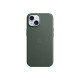 Apple - Cover per cellulare - Compatibilità MagSafe - microtwill, tessuto FineWoven - evergreen - per iPhone 15