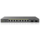 Engenius EWS2910P-FIT - Switch 8-port GbE PoE.afat(+) 55W, 2xSFP Desktop wall-mountable