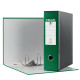 Registratore Eurofile G53 - dorso 8 cm - commerciale 23 x 30 cm - verde - Esselte