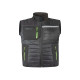 Gilet Wall - taglia XXL - PL - grigio/verde - U-Power