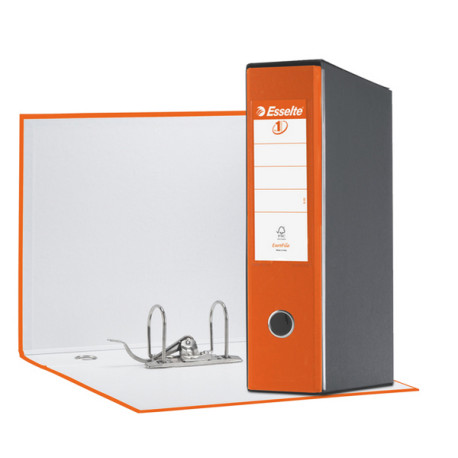 Registratore Eurofile G55 - dorso 8 cm - protocollo 23 x 33 cm - arancione - Esselte