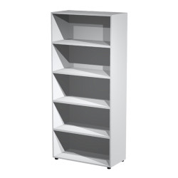 Armadio modulare - a giorno - 90 x 44 x 200 cm - grigio
