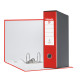 Registratore Eurofile G55 - dorso 8 cm - protocollo 23 x 33 cm - rosso - Esselte