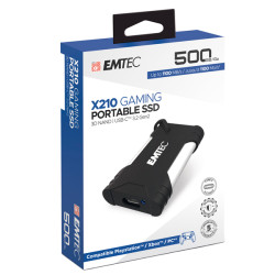 Emtec - SSD Portatile Gaming 3.2Gen2 X210 - 500GB - ECSSD500GX210G