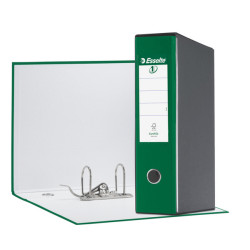Registratore Eurofile G55 - dorso 8 cm - protocollo 23 x 33 cm - verde - Esselte