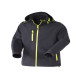 Giubbotto Softshell R Boost - taglia XXL - antracite/giallo fluo - Rossini