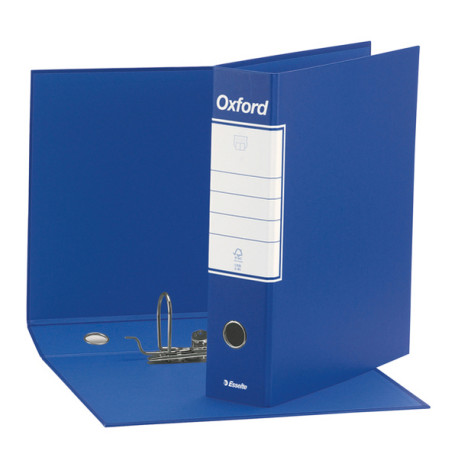 Registratore Oxford G83 - dorso 8 cm - commerciale 23 x 30 cm - blu - Esselte