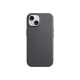 Apple - Cover per cellulare - Compatibilità MagSafe - microtwill, tessuto FineWoven - nero - per iPhone 15