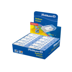 Gomma AC30 - bianca e blu - Pelikan - conf. 30 pezzi