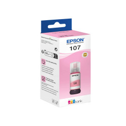 Epson - Cartuccia EcoTank 107 - Magenta Chiaro - C13T09B640