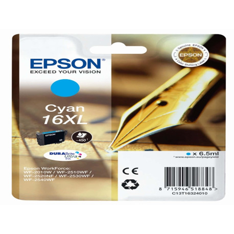 Epson - Cartuccia ink - 16XL - Ciano - C13T16324012 - 6,5ml
