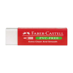 Gomma bianca per matita - 7095 Faber-Castell - conf. 20 pezzi