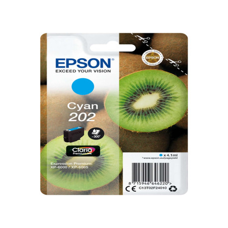 Epson - Cartuccia ink - 202 - Ciano - C13T02F24010 - 4,1ml