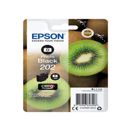 Epson - Cartuccia ink - 202 - Nero Photo - C13T02F14010 - 4,1ml