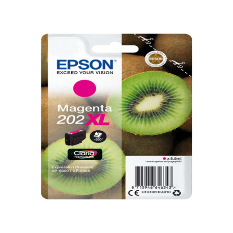 Epson - Cartuccia ink - 202XL - Magenta - C13T02H34010 - 8,5ml