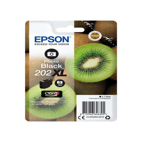 Epson - Cartuccia ink - 202XL - Nero Photo - C13T02H14010 - 7,9ml