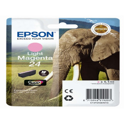 Epson - Cartuccia ink - 24 - Magenta chiaro - C13T24264012 - 5,1ml