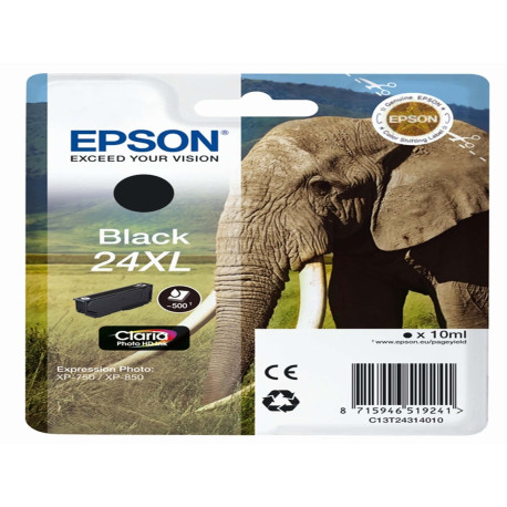 Epson - Cartuccia ink - 24XL - Nero - C13T24314012 - 10ml