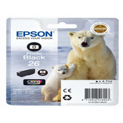 Epson - Cartuccia ink - 26 - Nero Photo - C13T26114012 - 4,7ml