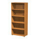 Armadio modulare - a giorno - 90 x 44 x 200 cm - noce chiaro