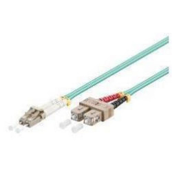 Cablaggio in Fibra Ottica - PATCH 2FO OM3 LCDSCD AQUA 1M