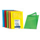 Cartellina a L con finestra - 140 gr - A4 - giallo sole - Favini - conf. 10 pezzi
