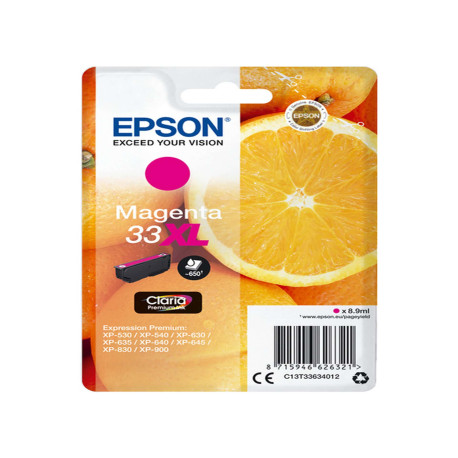 Epson - Cartuccia ink - 33XL - Magenta - C13T33634012 - 8,9ml