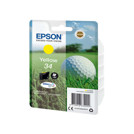Epson - Cartuccia ink - 34 - Giallo - C13T34644010 - 4,2ml