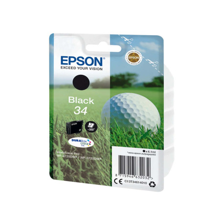 Epson - Cartuccia ink - 34 - Nero - C13T34614010  - 6,1ml
