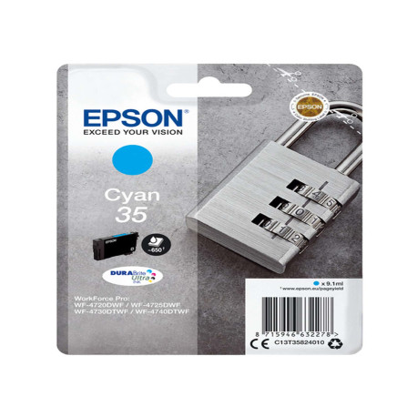 Epson - Cartuccia ink - 35 - Ciano - C13T35824010 - 9,1ml