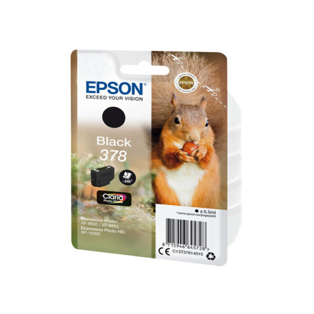 Epson - Cartuccia ink - 378 - Nero - C13T37814010 - 240 pag