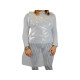 Grembiule Apron 30 - taglia unica - LDPE - bianco - Worker - conf. 100 pezzi