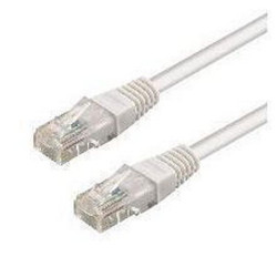 Cablaggio in Rame - PATCH UUTP CAT.6 PVC BIANCO 0.5M