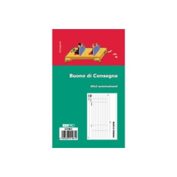 Edipro - Blocco ordine di consegna - 50 fogli - 170 x 99 mm - orizzontale - duplicato - senza carbonio