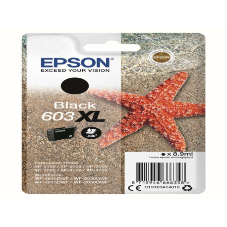Epson - Cartuccia ink - 603XL - nero - C13T03A14010 - 500 pag