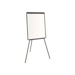 Bi-Office Economic - Cavalletto - a pavimento - 700 x 1000 mm - per A1 - acciaio laccato - magnetica - cornice grigia
