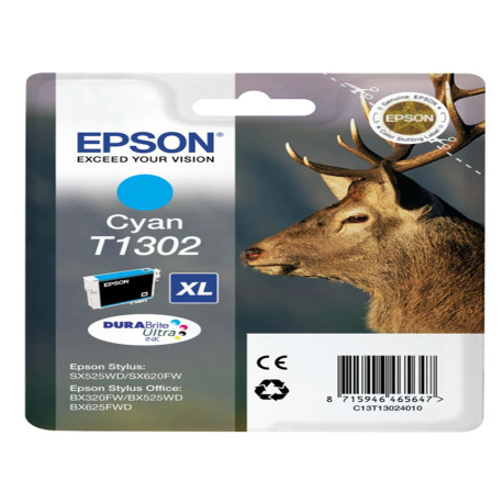 Epson - Cartuccia ink - Ciano - T1302 - C13T13024012  - 10,1ml