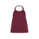 Grembiule Virginia - da donna - taglia unica - bordeaux - Giblor's