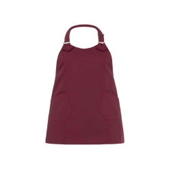 Grembiule Virginia - da donna - taglia unica - bordeaux - Giblor's