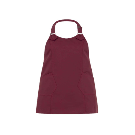 Grembiule Virginia - da donna - taglia unica - bordeaux - Giblor's