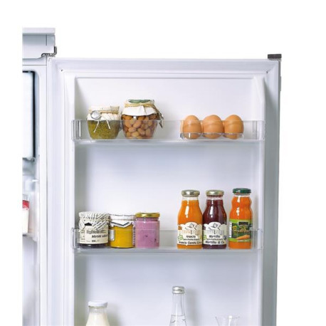Candy frigo combinato, classe E, a incasso, bianco