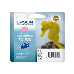 Epson - Cartuccia ink - Magenta chiaro - T0486 - C13T04864010 - 13ml